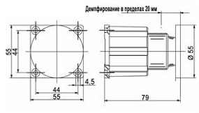 Ответная пластина GEZE для электромагнита Type D